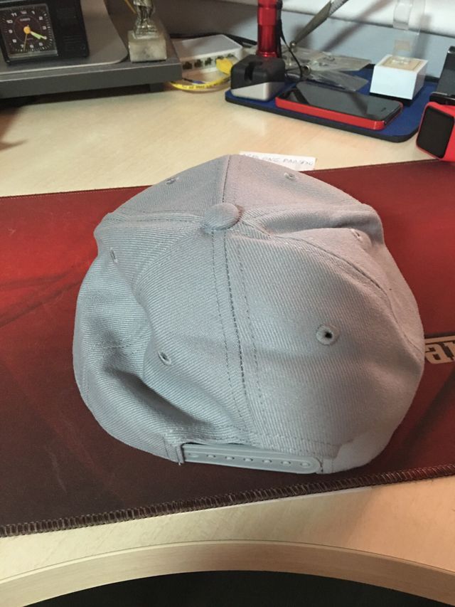 Boné Oxelo Cinza Tamanho 58 cm