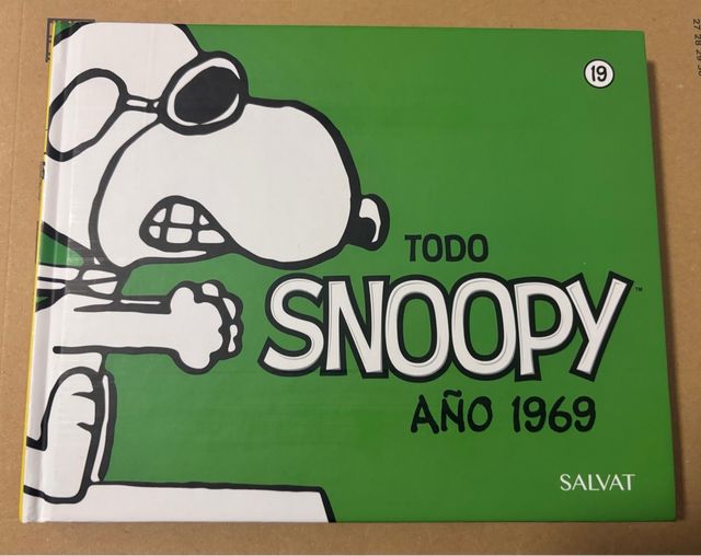 Todo Snoopy Año 1969 Salvat tomo historietas 