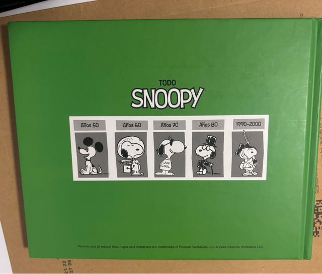 Todo Snoopy Año 1969 Salvat tomo historietas 