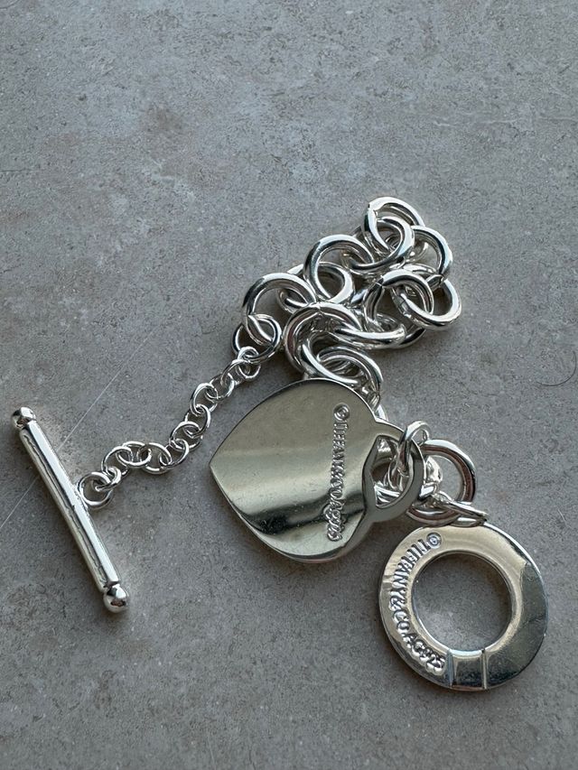 Bracciale Tiffany & Co. Heart Tag Argento