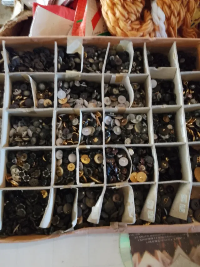 Lote de botones variados