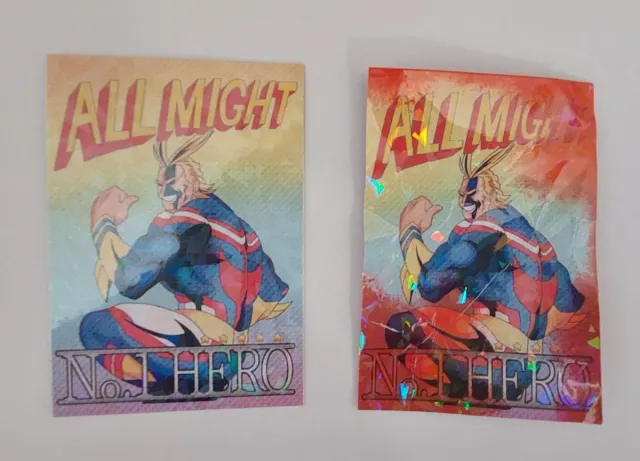 Carta All Might My Hero Academia Holográfica