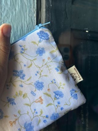 cartera vichy azul