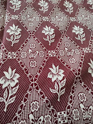 Copriletto matrimoniale artigianale