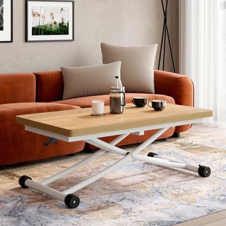 Mesa elevable extensible madera