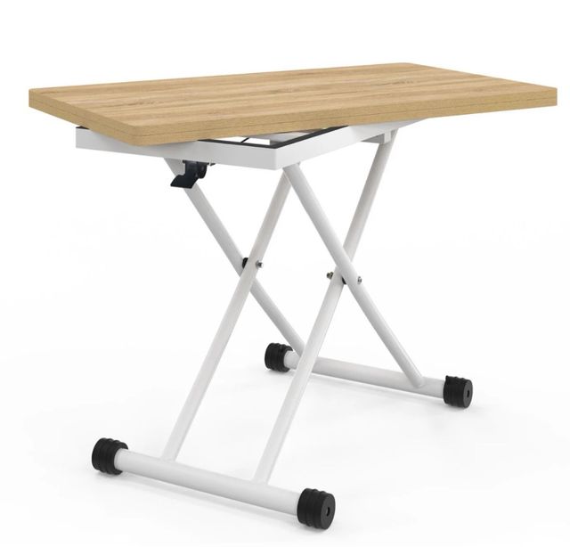 Mesa elevable extensible madera