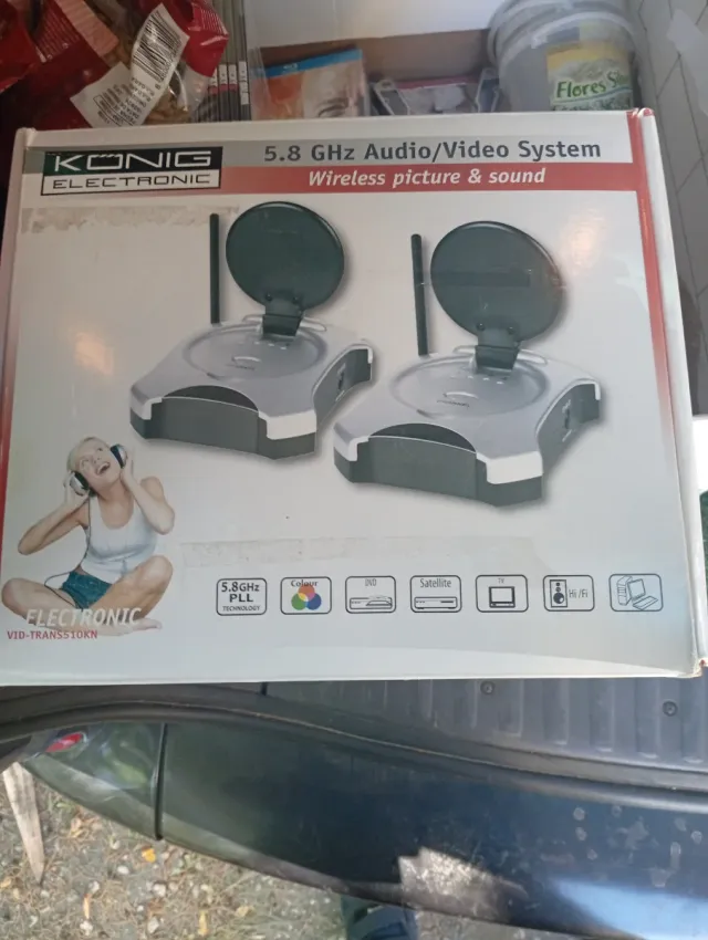Sistema Audio/Video König 5.8 GHz