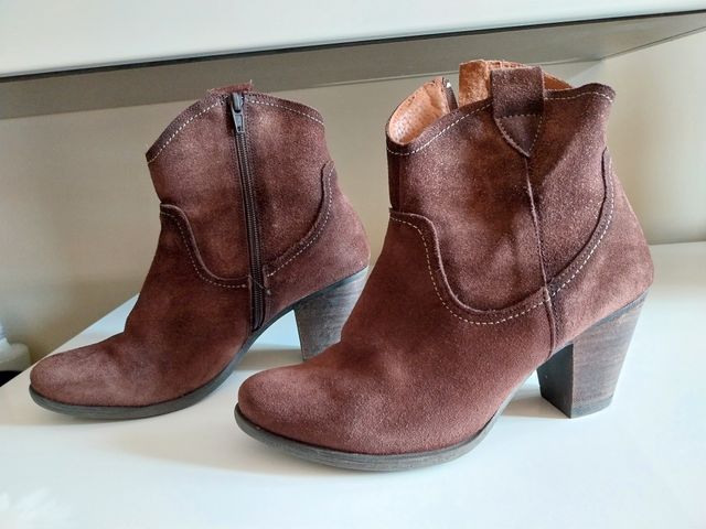 Botines de mujer marrones