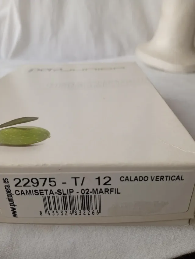 Conjunto comunión camiseta y slip