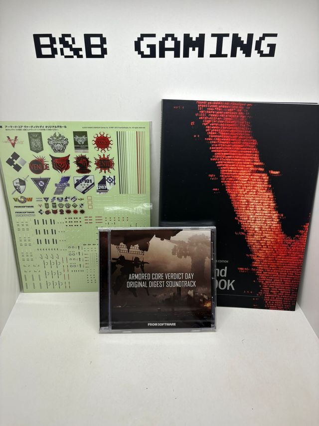 Armored Core Veredict Day Edição de Colecionadores JAP