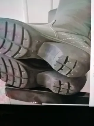 Stivali in vera pelle neri