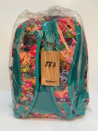 Mochila Tandem Floral Be Happy! Nueva