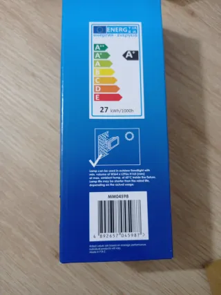 MEGAMAN E27 LH0127 27W 2800LM 40000k A+REF:MM04598