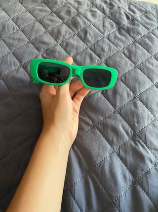 Gafas de sol verdes