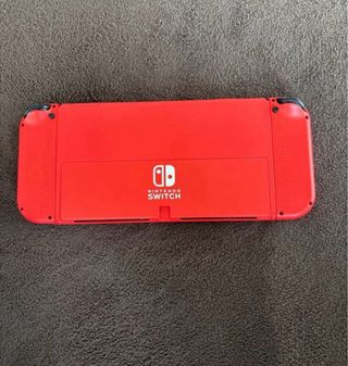 Nintendo Switch OLED Roja impoluta+ Juegos