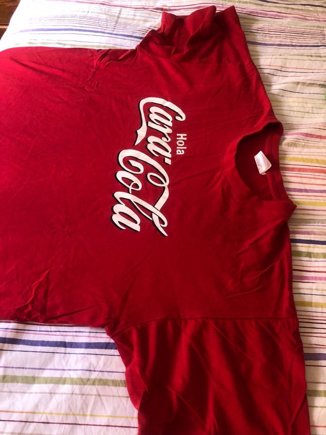 Camiseta Coca-Cola Hola Cara-Cola Talla L