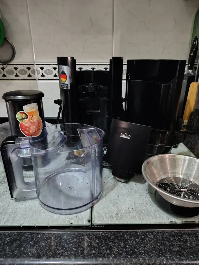 Licuadora de fruta y verdura Braun German Techno