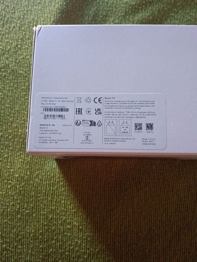 Altavoz Beats Pill Negro