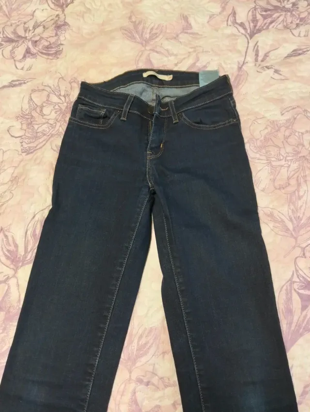 Levi's 712 Slim Mujer Azul