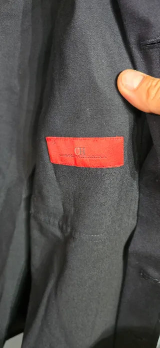 Camisa Carolina Herrera Negra