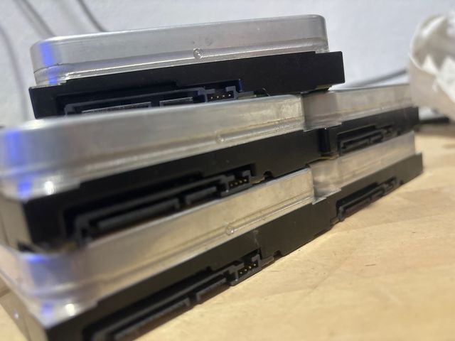 5x Seagate Exos Enterprise 16TB HDD