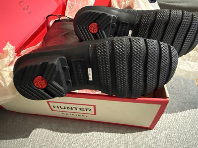 Botas Hunter Negras Talla 37