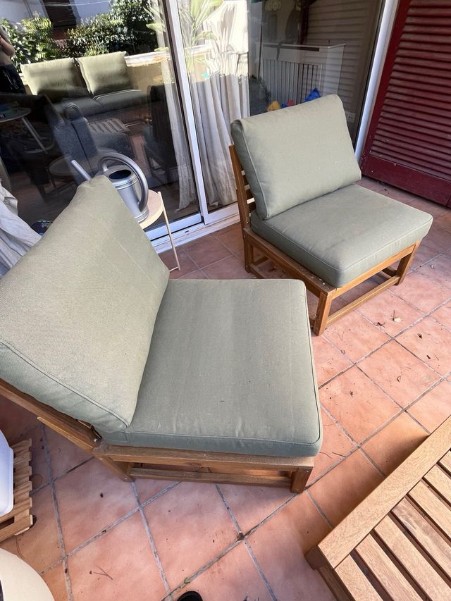 Set di mobili da esterno IKEA 4 posti e tavolo