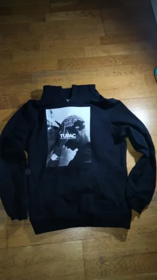 Sudadera Negra Tupac