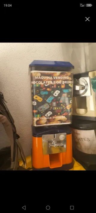 Máquina Vending Chocolates/Brindes