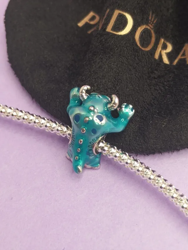 Charm Pandora Sully Monstruos S.A. Teal