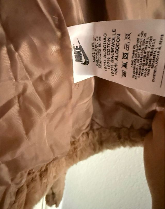 Cappotto Nike Beige Taglia XL