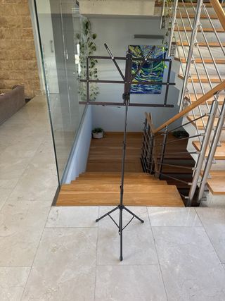 Atril musical plegable