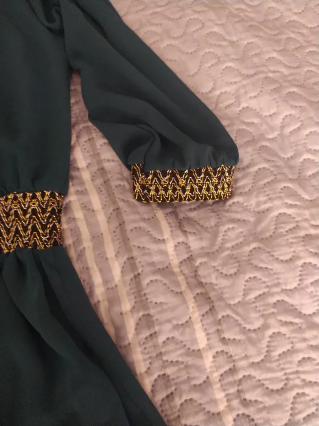 Vestido verde talla única