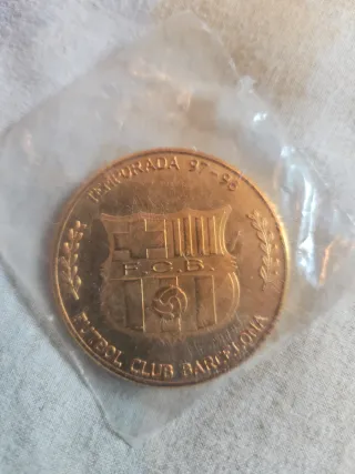 Medalla FC Barcelona Temporada 97-98