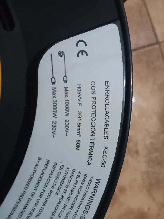 Enrollacables KEC-50 50M
Nuevo en caja