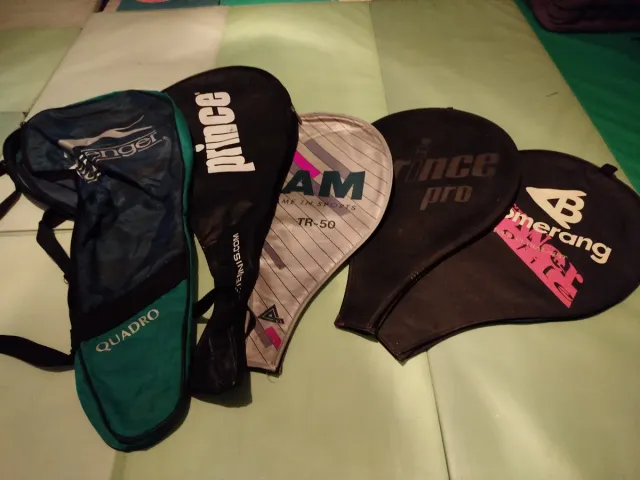 Lote 4 Raquetas Tenis diferentes tamaños