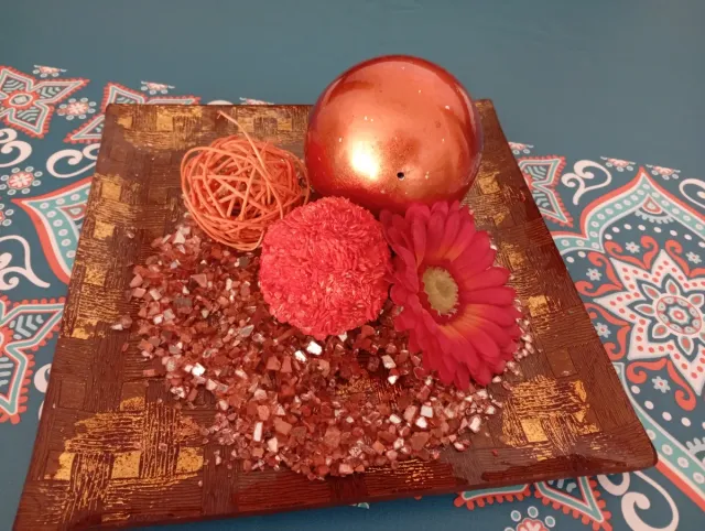 Adorno decorativo de mesa