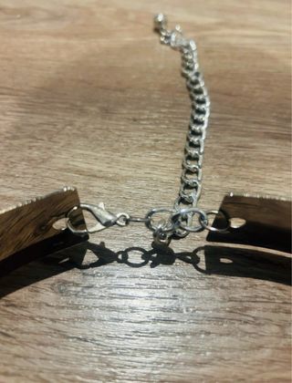 Cinturón rígido plata