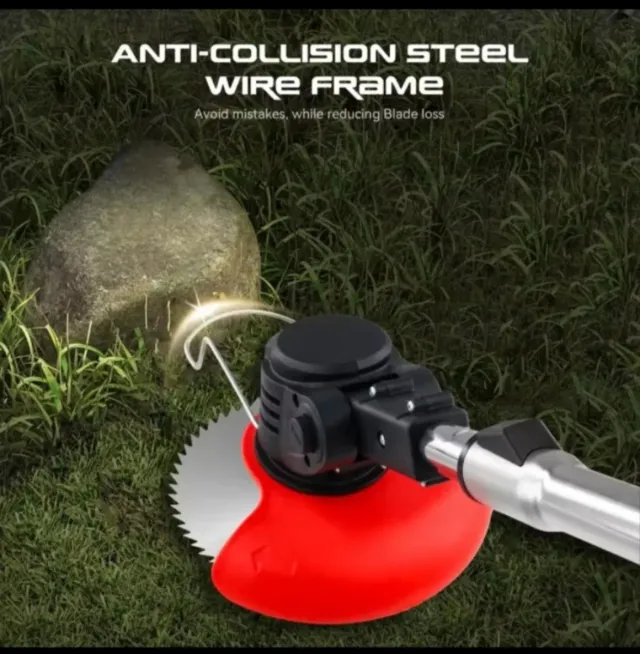 Decespugliatore telescopico ricaricabile con 2 batterie