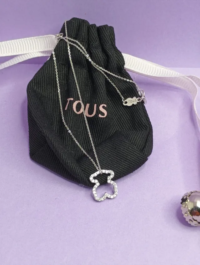 Colgante Tous Oso Plata