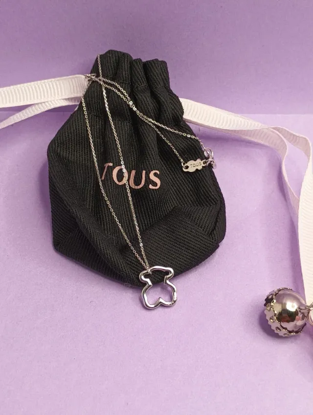 Colgante Tous Oso Plata