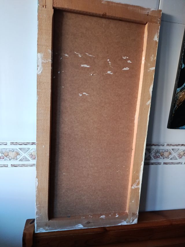 Cuadro grande,Playa y Cielo .