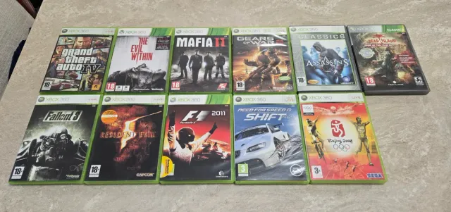 Lote 11 Juegos Xbox 360