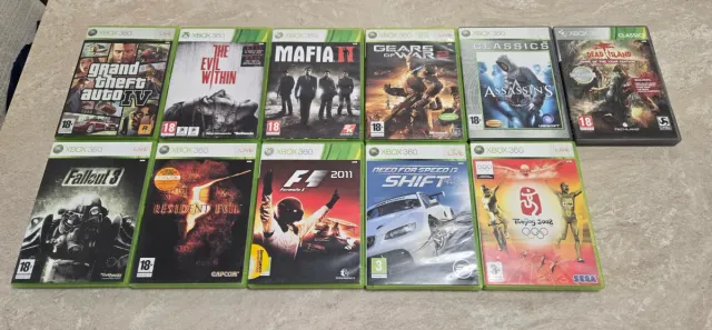 Lote 11 Juegos Xbox 360