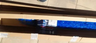 Tenda antimosche blu. PVC. Molto carina. Senza questo