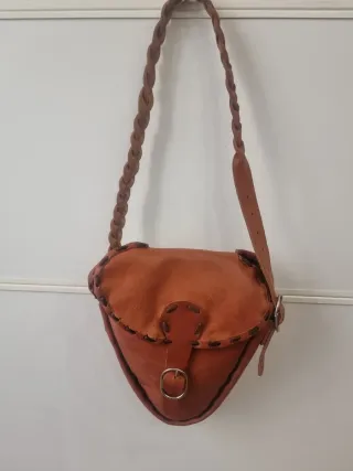 Borsa in pelle vintage