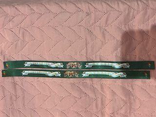 Pack 2 pulseras tela de la Virgen de la Piedad