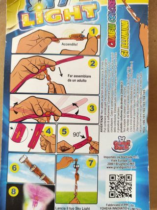 Sky Light Gioco Accendilo e Lancialo