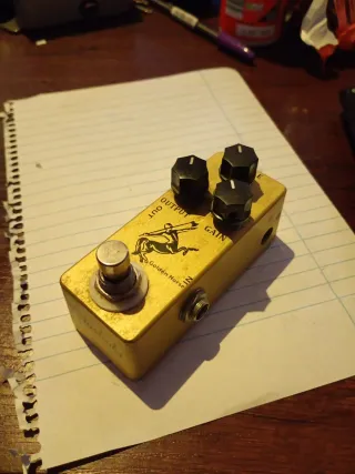 Golden Horse Treble Booster Guitarra