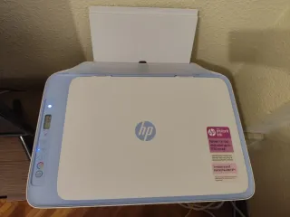 Impresora HP Deskjet 2822e Celeste